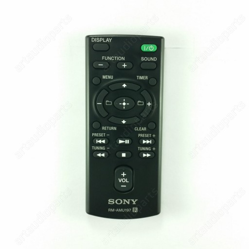 Remote Control RM-AMU197 for Sony CMT-X5CDB CMT-X7CD CMT-X5CD CMT-X7CDB