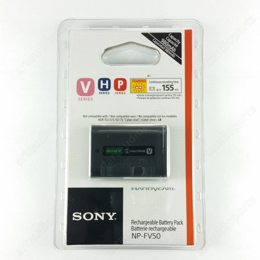 Battery Pack FV50 for Sony HDR-CX210 HDR-CX210E HDR-CX220E HDR-CX280E HDR-CX290E