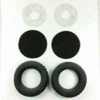 041299 Black velour Ear pads circular (1 pair) for Sennheiser HD 560