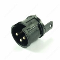 052918 XLR3 Plug connector insert for Sennheiser MKH800