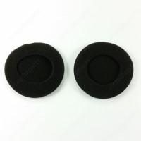 070380 Black foam ear pads (1 pair) for Sennheiser HD26 HD-15 PMX60 PX-20