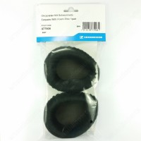 Black velour Earpads-foam disc (1 pair) for Sennheiser HD500A HD570 HD575 HD590