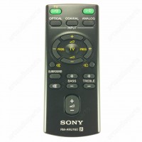 Remote Control RM-ANU160 for Sony HT-CT60 HT-CT60BT SA-CT60 SA-CT60BT SS-WCT60