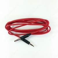 Red audio cable with 3.5mm jack plug for Sennheiser headphones Momentum On Ear