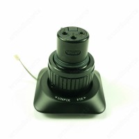 556966 Flange with XLR plug socket for Sennheiser SKP100G3 SKP300G3
