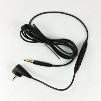 Audio cable with 3-button iPhone remote straight plug-1.4m for Sennheiser HD461i HD471i