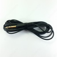 Audio Cable 3m with 6.35mm jack plug and 2.5mm click-on plug for Sennheiser HD 559 HD 569 HD 579