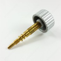 Silver Knob+nikeled/brass Shaft L=68mm for SAECO Aroma GAGGIA Cubica Plus