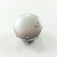 Silver water steam knob button for Saeco Odea Giro Go RI9752 RI9754 Gaggia