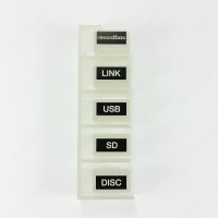 DAC3115 Button Knob Set (DISC-SD-USB-LINK-RECORDBOX) for Pioneer CDJ-2000NXS2