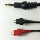 Headphones Cable 3m 3.5mm jack gold for Sennheiser HD-265-454-500-525-535-545-565-580-600