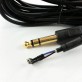 Straight cable with 6.35mm stereo jack plug (3m) for Sennheiser HD555 HD595