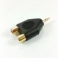 545725 Jack adapter - male 3.5mm to female RCA for Sennheiser RS 220