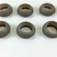Silicone Ear adapters grey (5 pairs) for Sennheiser PMX 686G PMX 686i Sports
