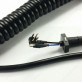 Main Cable 1.2m long coiled 3.5mm straight jack for Sennheiser HD280Pro HD280-13
