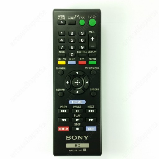 Τηλεχειριστήριο RMT-B119A για Sony Blu-ray BDP-BX110 BDP-BX310 BDP-BX39 BDP-BX510 BDP-BX59