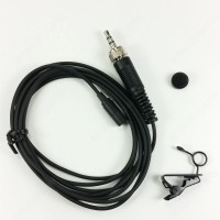 ME 2 Clip-on καλώδιο μικροφώνου (1.6m) 3,5mm με βύσμα με σπείρωμα για Sennheiser SK100G2 SK300G2 SK500G2