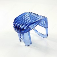 Small plastic blue trimmer comb for PHILIPS shaver QT4002 QT4003