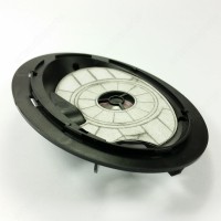 Replacement capsule with Resonator left side 50 Ohm for Sennheiser HD555 HD595