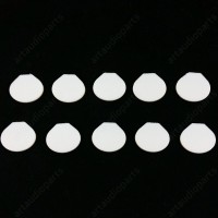 515288 Head worn mic temple Pads white (10 items) for Sennheiser HSP2 HSP4