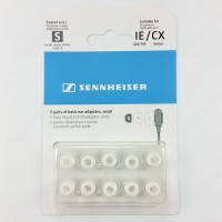 528170 Ear tips (5 pairs) small white for Sennheiser IE6 IE7 IE8 IE8i IE60 IE80