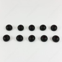 538245 Silicone Ear tips large (5 pairs)-Black/Red for Sennheiser CX980 CX980i