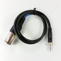 CL500 Balanced cable XLR3M to 3.5mm stereo jack for Sennheiser EK500G1 EK-2000