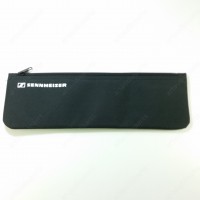Soft Pouch zip bag 10.5cm x 32cm x 0.5cm for Sennheiser various microphones 